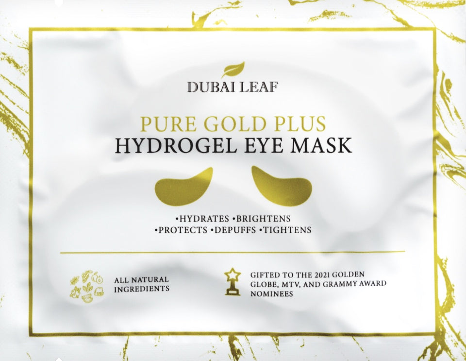 Pure Gold Plus Hydrogel Eye Masks