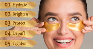 Pure Gold Plus Hydrogel Eye Masks