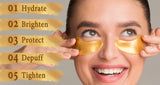 Pure Gold Plus Hydrogel Eye Masks